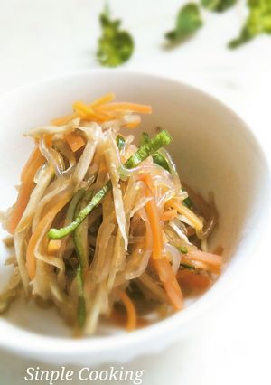 自然食卓　炒りなます-レシピのメイン写真