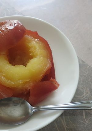 炊飯器で★ココナッツオイルまるごとリンゴ-レシピのメイン写真