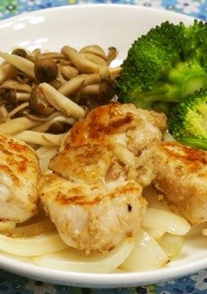 鶏むね肉のごまみそ焼き-レシピのメイン写真