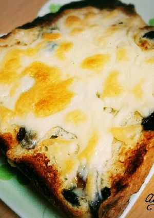 レーズンパンでチーズトースト-レシピのメイン写真