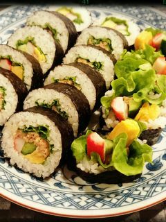 節分☆恵方巻【甘辛ツナマヨのサラダ巻き】-レシピのメイン写真