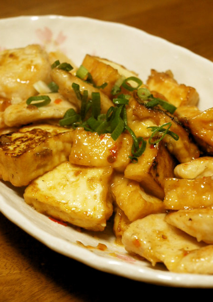 柔らか～♪鶏胸肉と厚揚げのスイチリ炒め-レシピのメイン写真
