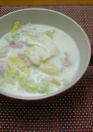春キャベツのクリーム煮-レシピのメイン写真
