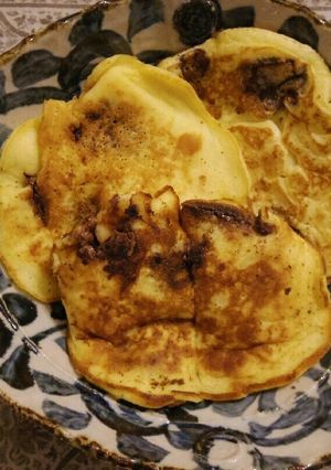 忘れられない!チョコバナナパンケーキ★-レシピのメイン写真