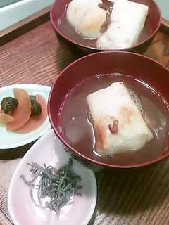 おしるこ-レシピのメイン写真