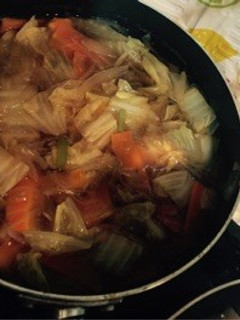 一人暮らしの野菜たっぷりスープ-レシピのメイン写真