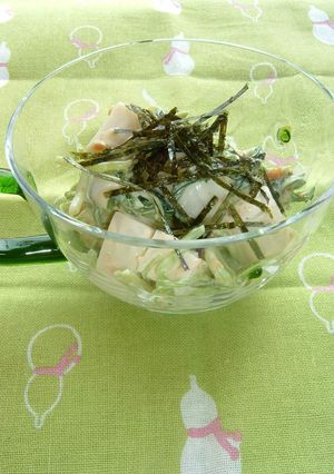かまぼこと三つ葉の味噌マヨわさび和え☆-レシピのメイン写真