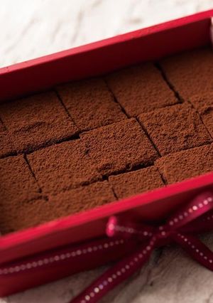 純生クリームで作る！とろける生チョコ-レシピのメイン写真