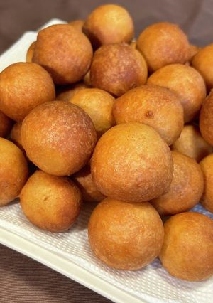 材料ほぼ2つ‼簡単もちもちドーナツ-レシピのメイン写真