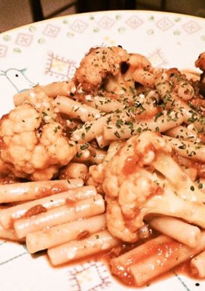 カリフラワー入りベジトマトソースマカロニ-レシピのメイン写真