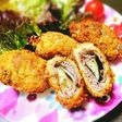 牛肉の茄子チーズ巻きフライ