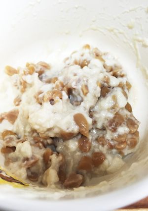 【離乳食後期】豆腐納豆-レシピのメイン写真