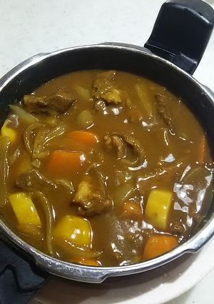 ビーフカレーの牛肉を柔らかくするには-レシピのメイン写真
