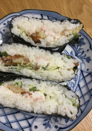おにぎらず(練り製品)-レシピのメイン写真