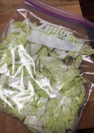 離乳食☆ズボラ私の手抜き方法☆白菜ver-レシピのメイン写真