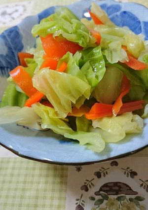 キャベツと人参の甘酢-レシピのメイン写真