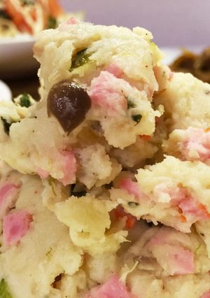 ハムが決め手♡美味しいポテトサラダ☆*+-レシピのメイン写真