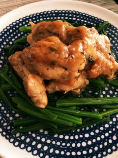 鶏肉の梅照り焼き-レシピのメイン写真