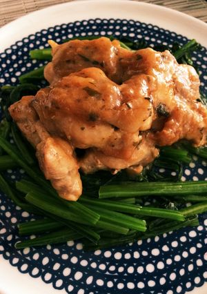 鶏肉の梅照り焼き-レシピのメイン写真