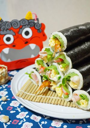 節分に♪簡単恵方サンド-レシピのメイン写真