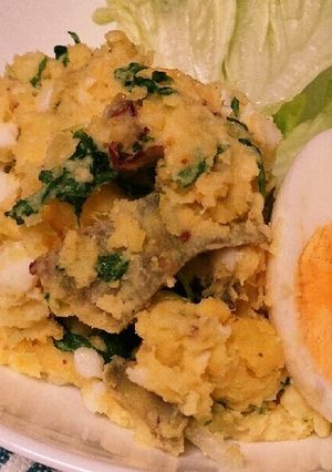 さつまいもと水菜のサラダ-レシピのメイン写真