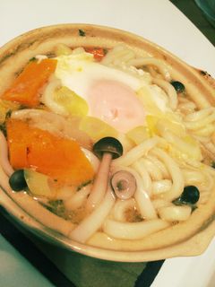 一人鍋!煮込みほうとう風うどん-レシピのメイン写真