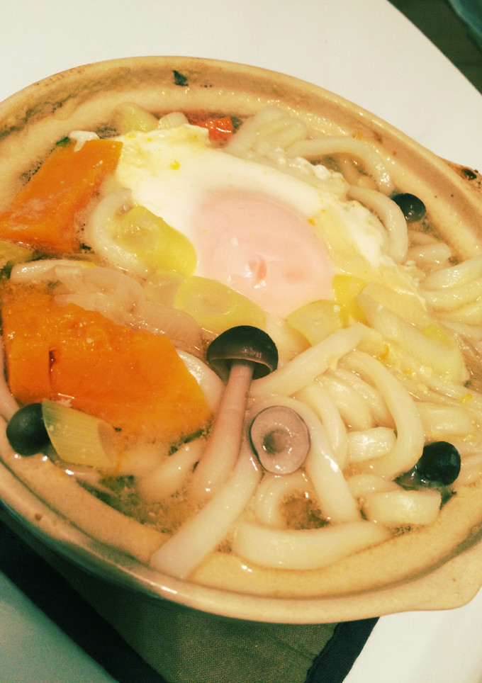 一人鍋！煮込みほうとう風うどん-レシピのメイン写真
