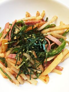 じゃがいもとピーマンのたらこ炒め-レシピのメイン写真