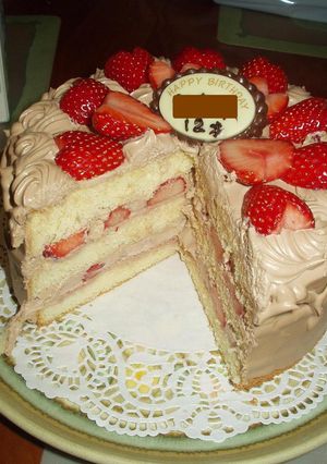 '07 バースデーケーキ-レシピのメイン写真