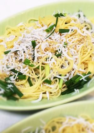 青ネギとしらすのパスタ-レシピのメイン写真