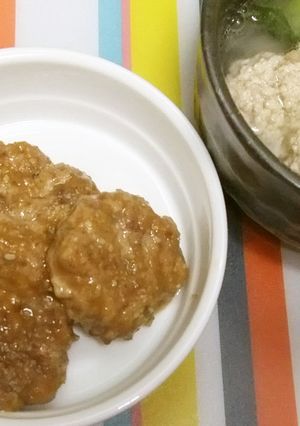 アレンジ自在☆彡ふわふわ♡豆腐入り肉玉-レシピのメイン写真