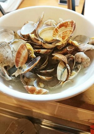 あさりの酒蒸し-レシピのメイン写真