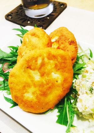 フライパンで☆おからと胸肉のナゲット-レシピのメイン写真