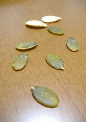 捨てていませんか？かぼちゃの種☆-レシピのメイン写真
