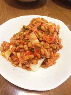 簡単うま♪【納豆キムチ豆腐】-レシピのメイン写真