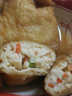 アツアツのお豆腐巾着~♪-レシピのメイン写真