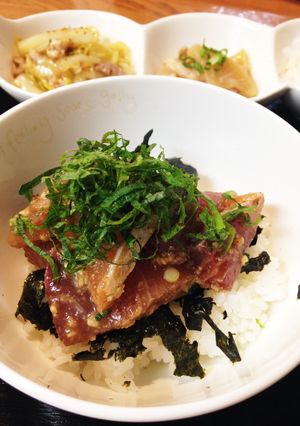 ぶりの香味胡麻丼-レシピのメイン写真