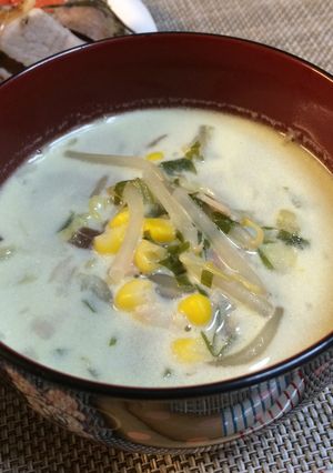 野菜とベーコンのクリームコンソメスープ-レシピのメイン写真