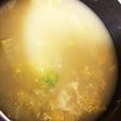 白菜と卵のスープ