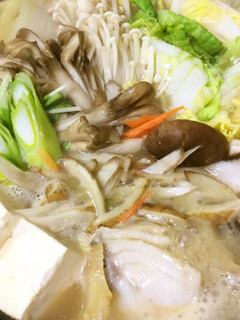 味噌えごま油の鱈鍋 (^O^)-レシピのメイン写真