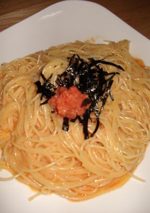 ☆ノンオイル明太子スパゲッティー☆-レシピのメイン写真