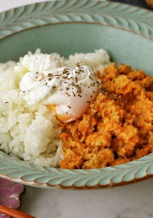 ココナッツカレー＊ポーチドエッグのせ-レシピのメイン写真
