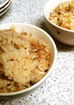 ぱぱっと！ツナの炊き込みご飯-レシピのメイン写真