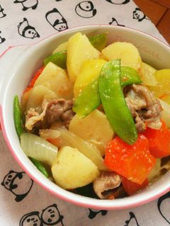 炊飯器で簡単調理☆塩肉じゃが。-レシピのメイン写真