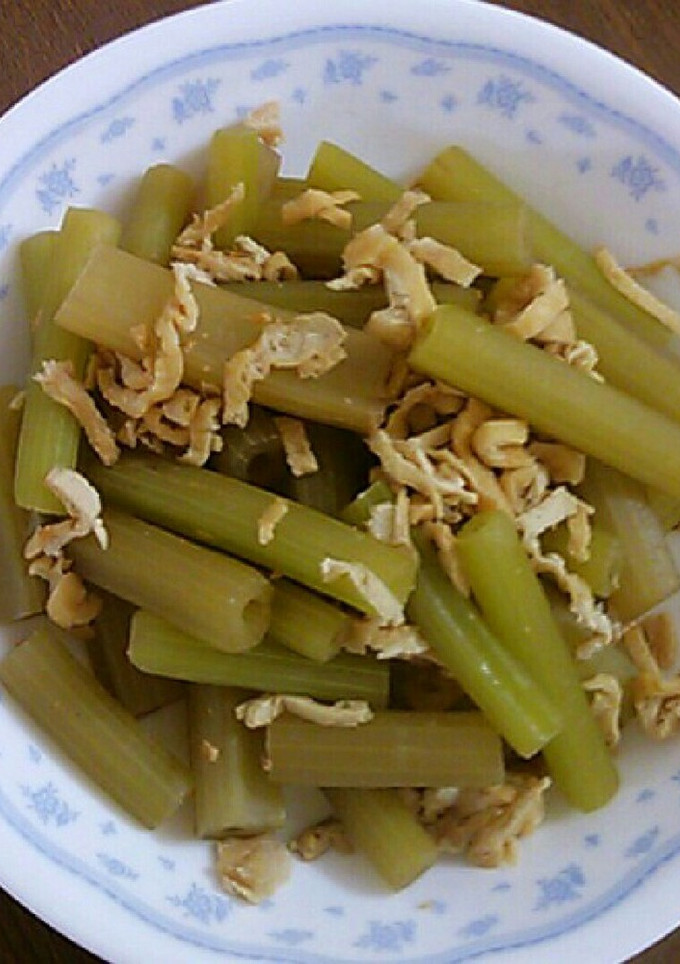 めんつゆで、ふきの煮物♪-レシピのメイン写真