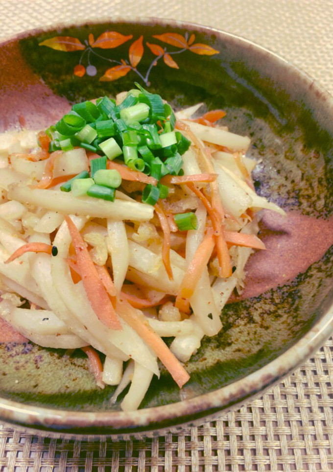 クセになる！大根とにんじんのたぬきんぴら-レシピのメイン写真