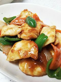 鶏むね肉と彩り野菜のオイスター炒め-レシピのメイン写真