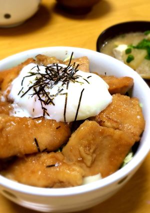 簡単♪♪しっとり鶏胸肉の照り焼き丼♡-レシピのメイン写真
