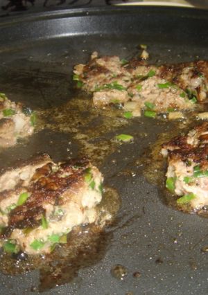 焼き焼きハンバーグ-レシピのメイン写真