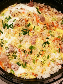 【ホットプレート】チャーハン-レシピのメイン写真